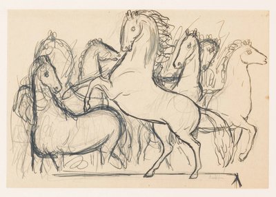 Manada de caballos de Leo Gestel