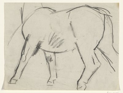 Cuerpo de un caballo de Leo Gestel