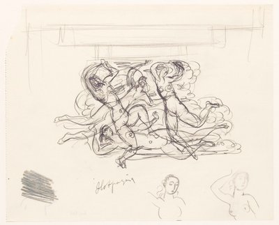 Mujeres desnudas, nadando de Leo Gestel