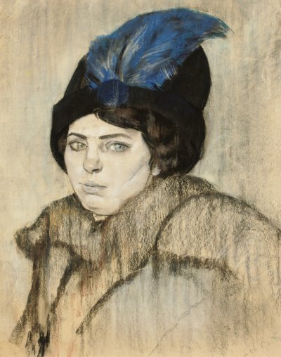 Retrato de Marie Boendermaker-Schoenmaker de Leo Gestel
