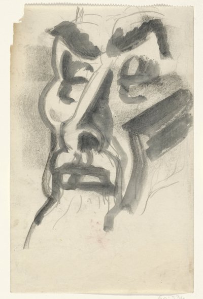 Retrato de Jan Toorop de Leo Gestel