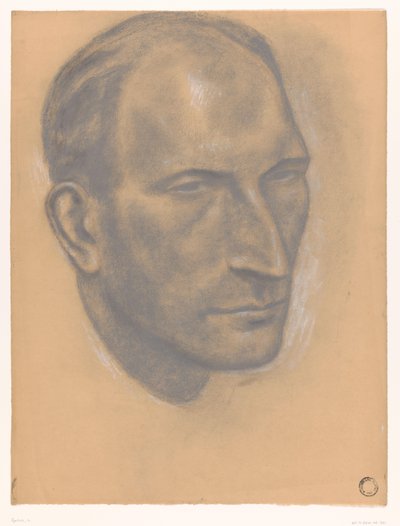 Retrato de un hombre desconocido de Leo Gestel