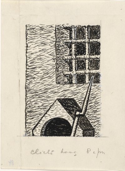 Ventana con rejas de Leo Gestel