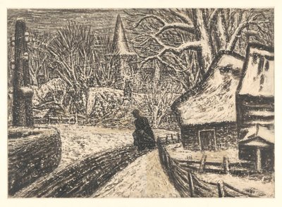 Invierno en Blaricum de Leo Gestel