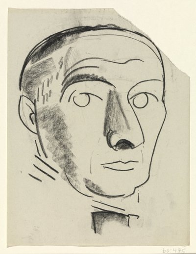 Autorretrato de Leo Gestel