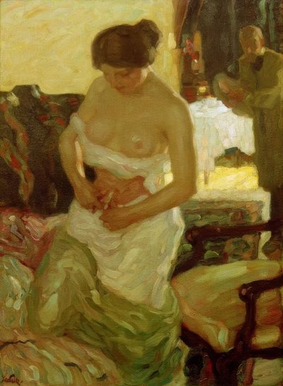 Escena de taller de Leo Putz
