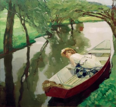 En el bote de Leo Putz