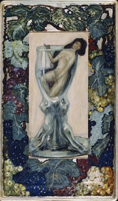 chica en el vaso de Leo Putz