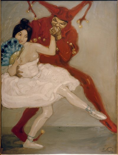 Till Eulenspiegel y la bailarina de Leo Putz