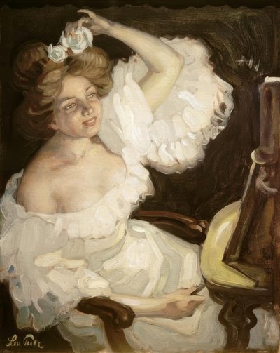 Frente al espejo de Leo Putz