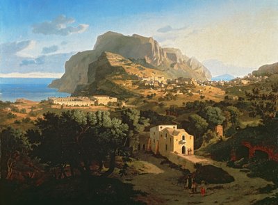 Paisaje en Capri de Leo von Klenze