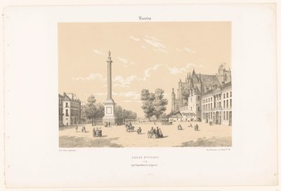 Vista de la plaza Maréchal-Foch y de la calle Saint-Pierre en Nantes
Nantes. Cours St. Pierre (título en el objeto)
Hedendaags Frankrijk (título de la serie)
La France de nos jours (título de la serie) de Leon Auguste Asselineau