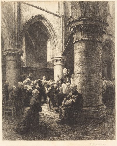 Una Visita Episcopal de Leon Augustin Lhermitte