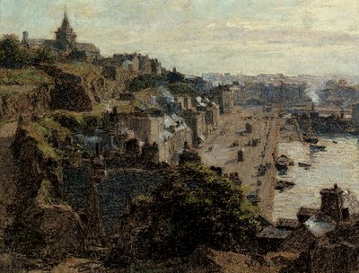Granville, Mañana, 1892 de Leon Augustin Lhermitte