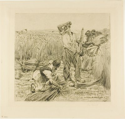 Cosecha de Leon Augustin Lhermitte