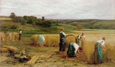 Cosecha, 1874 de Leon Augustin Lhermitte