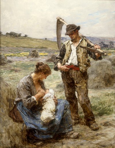 Maternidad de Leon Augustin Lhermitte