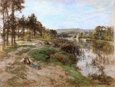 En las orillas del Marne, 1904 de Leon Augustin Lhermitte