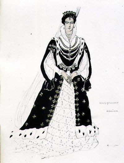 Diseño de Vestuario para Marina en 
