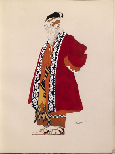Diseño de vestuario de Leon Bakst