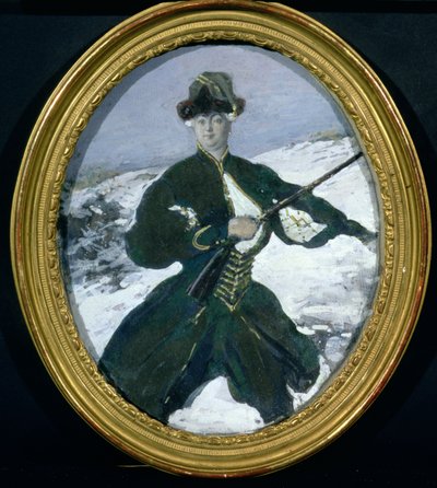 Emperatriz Isabel (1709-61) cazando, 1902 de Leon Bakst