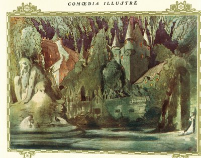Francia, París, Escena de Boris Godunov de Modest Petrovic Musorgskij de Leon Bakst