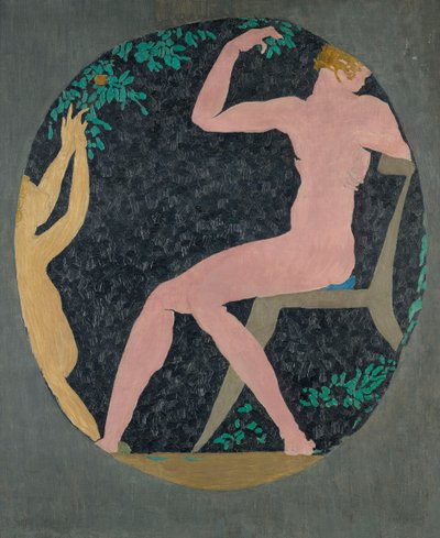 Ilustración para la revista Apollon, 1909 de Leon Bakst