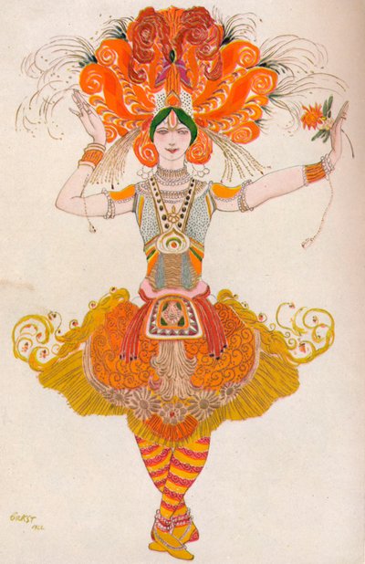 El Pájaro de Fuego, 1922 de Leon Bakst