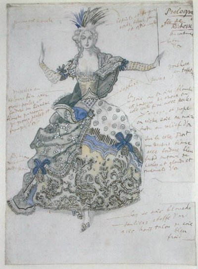 La Belle au Bois Dormant, diseño de vestuario para 