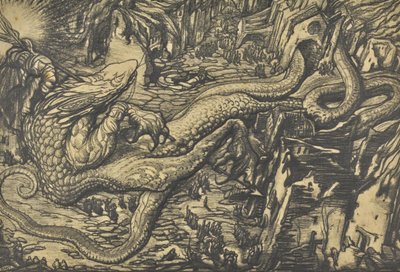 El monstruo de la guerra de Leon Bakst