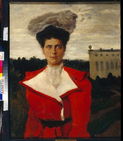Retrato de la Gran Duquesa Elena Vladimirovna de Rusia (1882-1957) de Leon Bakst