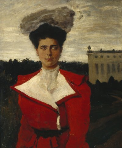 Retrato de la Gran Duquesa Elena Vladimirovna de Rusia 1882-1957 de Leon Bakst