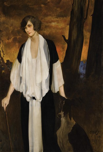 Retrato de Rachel Strong, la futura Condesa Henri de Boisgelin de Leon Bakst