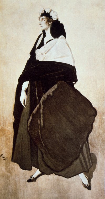 Retrato de la bailarina y mecenas Ida Rubinstein, 1921 de Leon Bakst