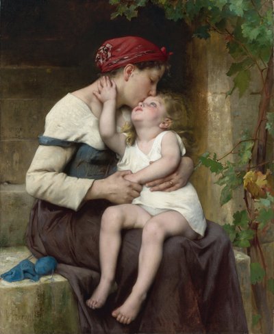 Madre e hija de Leon Bazile Perrault