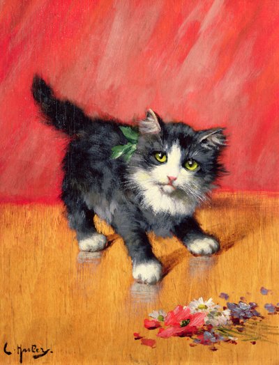 Una mirada inocente de Leon Charles Huber