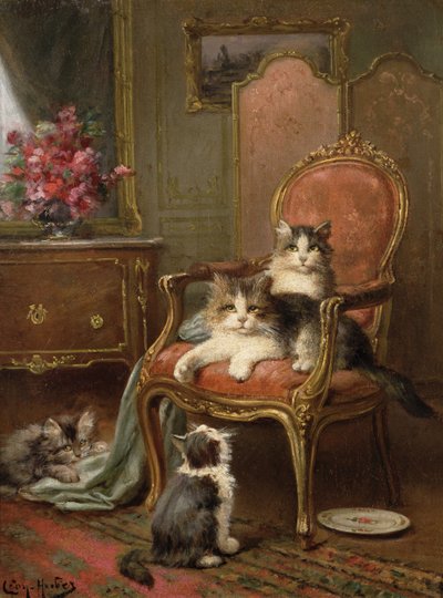 La silla favorita de Leon Charles Huber