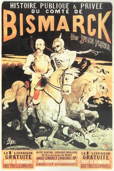 La historia pública y privada del Conde Bismarck, 1883 de Leon Choubrac