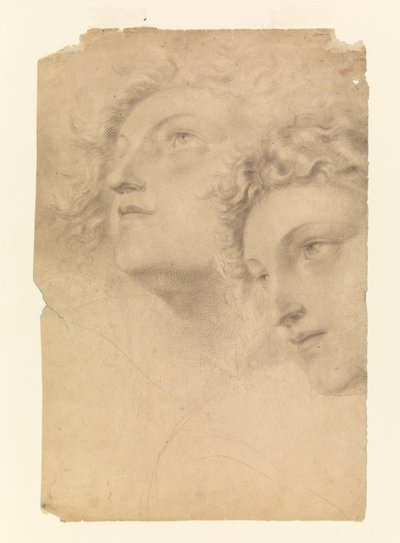 Dos cabezas femeninas de Leon Dabo