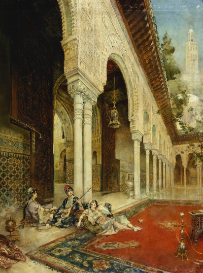 Damas del harén de Leon Francois Comerre