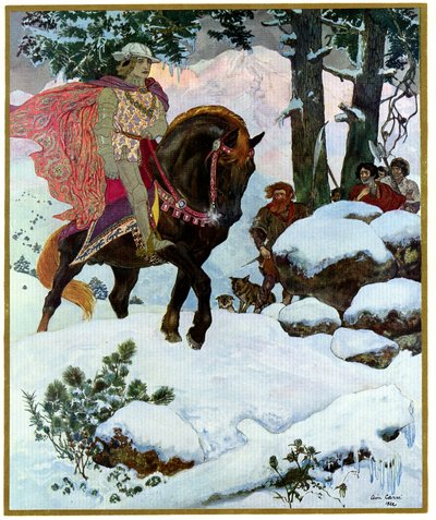 El jinete de zafiro de Leon Georges Carre