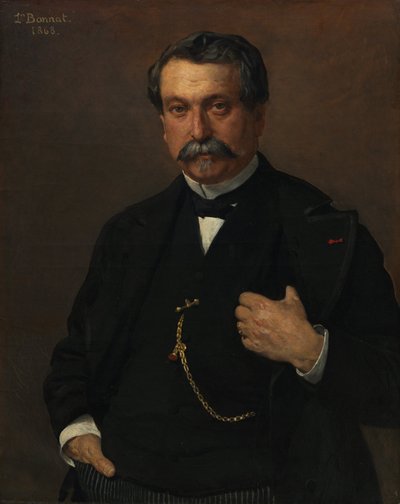 Retrato de un hombre de Leon Joseph Florentin Bonnat