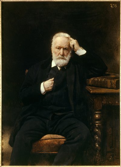 Retrato del escritor francés Victor Hugo (1802-1885) de Leon Joseph Florentin Bonnat