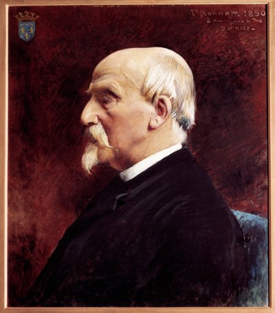 Retrato de perfil de Henri d