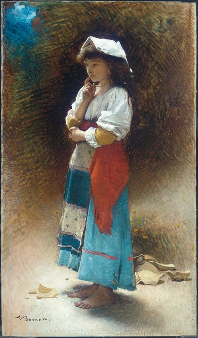 El cántaro roto de Leon Joseph Florentin Bonnat