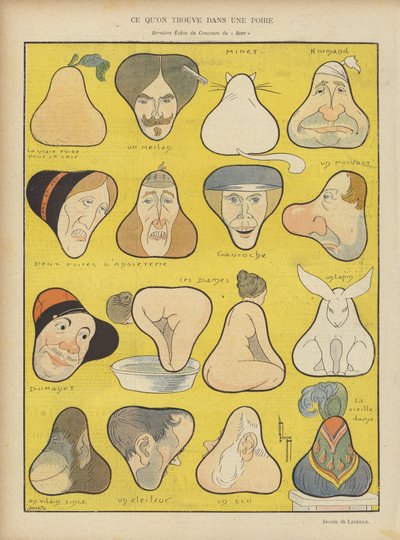 Ilustración para Le Rire de Leon Lebegue
