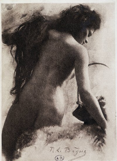 Boceto (espalda femenina) por Le Bègue en 