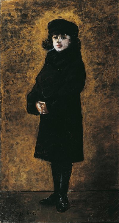 Retrato de Maurice Ravel (1875 - 1937) a los 2 años de Leon Louis Tanzi