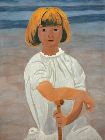 Chica en la playa de Leon Spilliaert