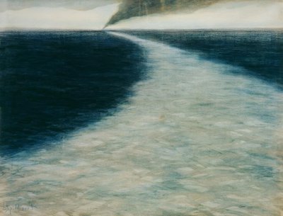 Marina con estela de Leon Spilliaert